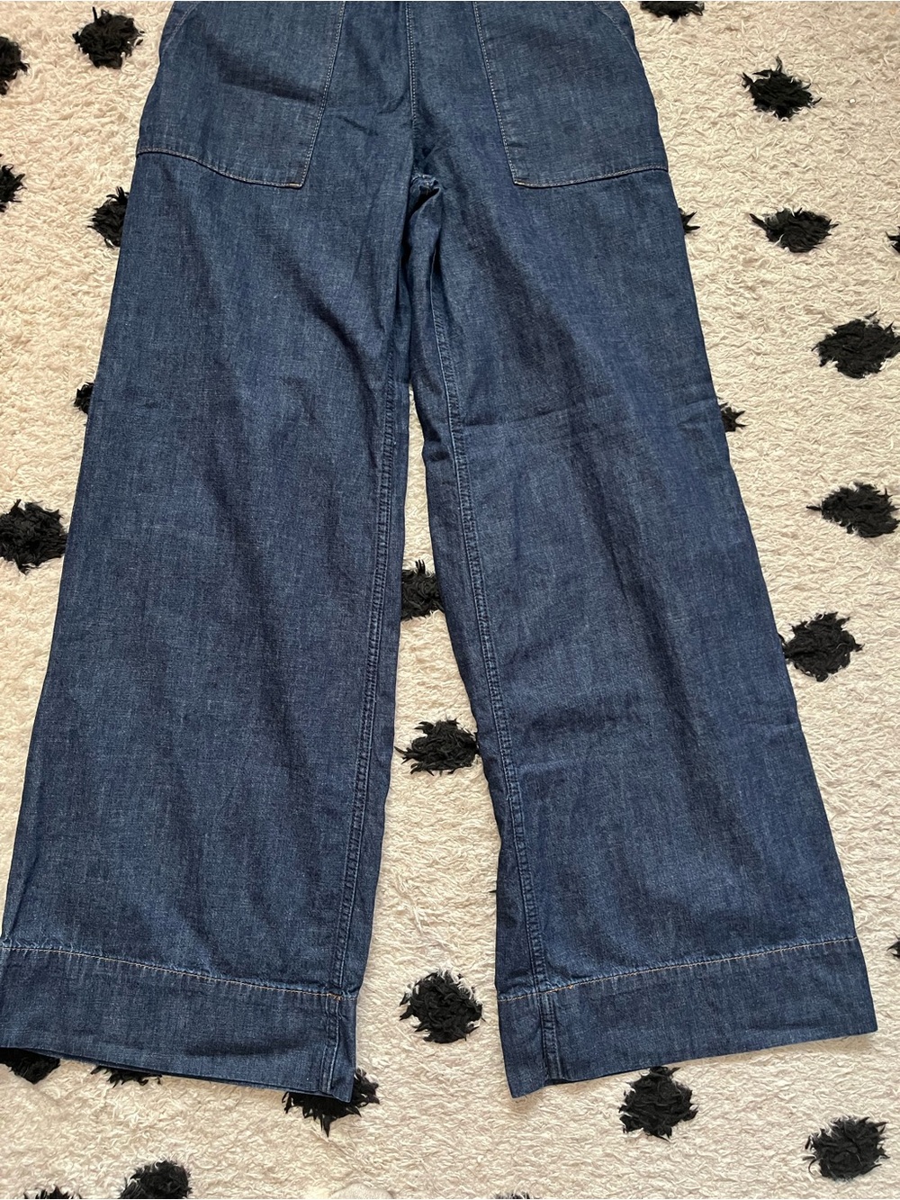 We the free size small Wide Leg Dark Denim Pants - Picture 5 of 13